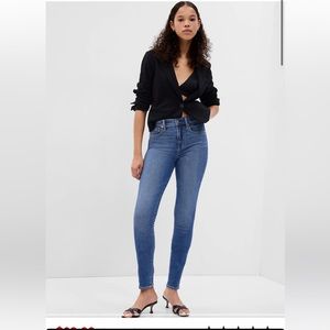 GAP High Rise Skinny Jeans